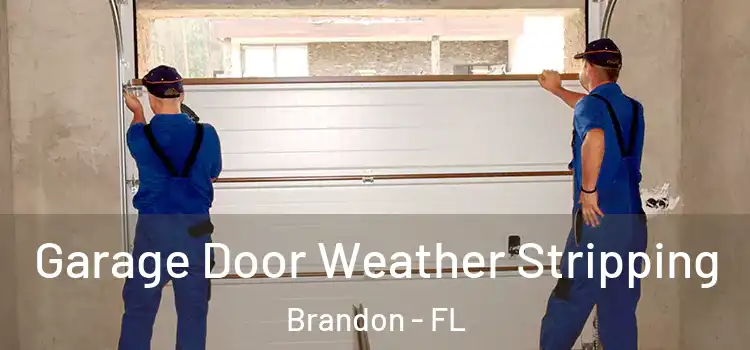  Garage Door Weather Stripping Brandon - FL