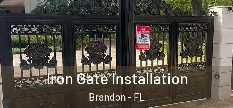  Iron Gate Installation Brandon - FL
